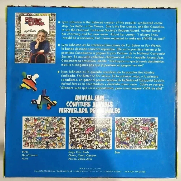 Ceaco - Animal Jam - Birds Galore - 750 Piece Jigsaw Puzzle - Picture 2 of 2